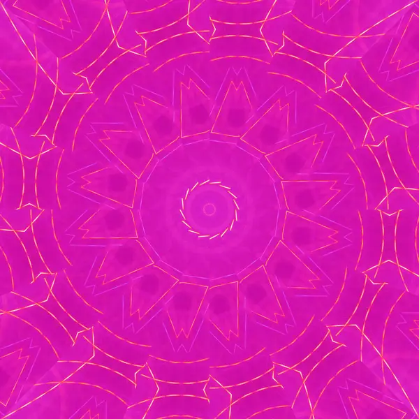 Fond Abstrait Coloré Concept Mandala Fantastique — Photo