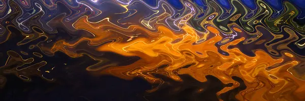 Renkli Dalgalarda Soyut Arkaplan — Stok fotoğraf