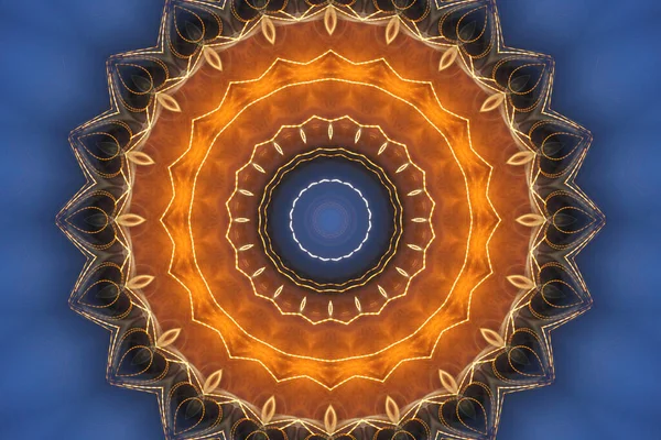 Renkli soyut arka plan. Fantezi mandala konsepti