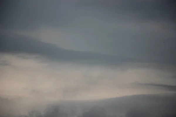 Visão Escura Céu Nublado — Fotografia de Stock