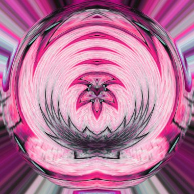 soyut kaleydoskopik şekil gizemli arkaplan 