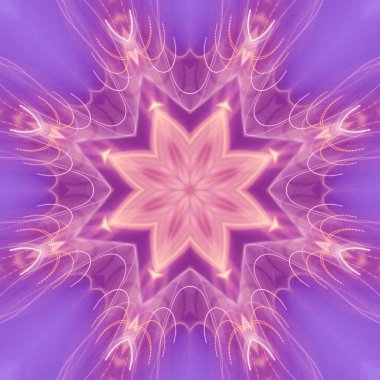 Renkli soyut arka plan. Fantezi mandala konsepti