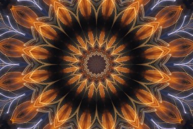 Renkli soyut arka plan. Fantezi mandala konsepti