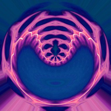 Renkli soyut arka plan. Fantezi mandala konsepti