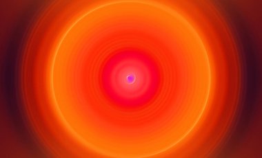 Çember desenli soyut renkli mandala