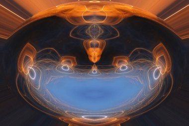 Renkli soyut arka plan. Fantezi mandala konsepti