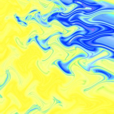 Renkli dalgalarda soyut arkaplan 