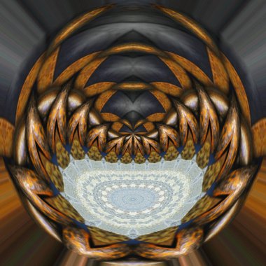 soyut kaleydoskopik şekil gizemli arkaplan 