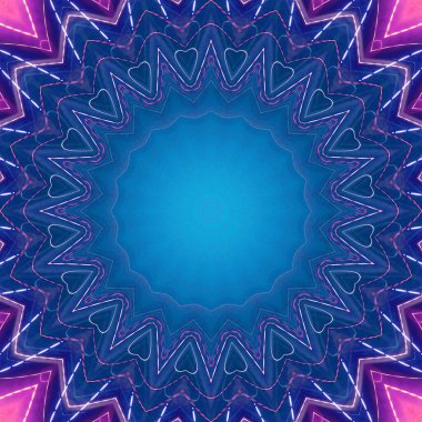 Renkli soyut arka plan. Fantezi mandala konsepti