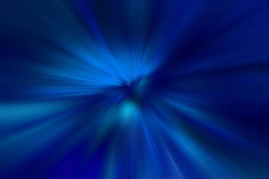 Dinamik ışık huzmeleri. Uzayda bir parlama perspektife giriyor