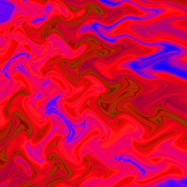 Renkli dalgalarda soyut arkaplan 