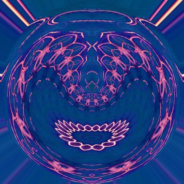 Renkli soyut arka plan. Fantezi mandala konsepti