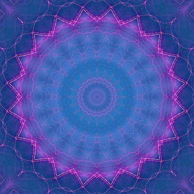 Renkli soyut arka plan. Fantezi mandala konsepti