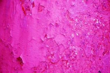 Paslanmış eski boyanmış doku arkaplanı.