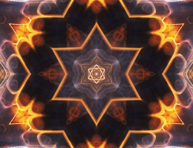 Renkli soyut arka plan. Fantezi mandala konsepti