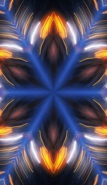 Renkli soyut arka plan. Fantezi mandala konsepti