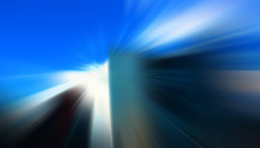 Blurred city background view, motion concept 
