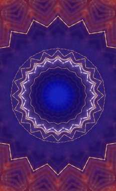 Renkli soyut arka plan. Fantezi mandala konsepti