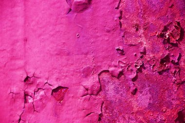 Paslanmış eski boyanmış doku arkaplanı.
