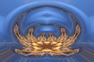 Renkli soyut arka plan. Fantezi mandala konsepti