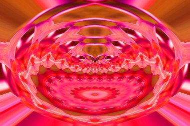 Renkli soyut arka plan. Fantezi mandala konsepti