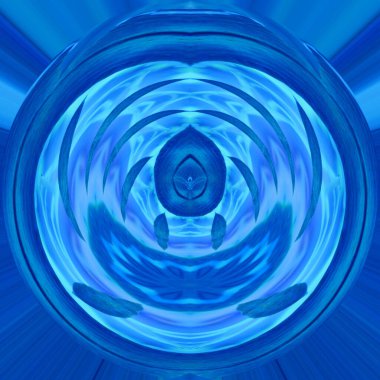 soyut kaleydoskopik şekil gizemli arkaplan 