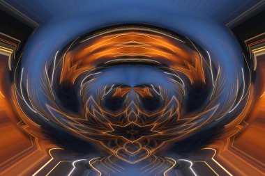 Renkli soyut arka plan. Fantezi mandala konsepti