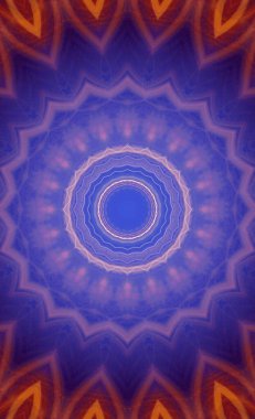 Renkli soyut arka plan. Fantezi mandala konsepti