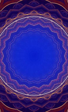 Renkli soyut arka plan. Fantezi mandala konsepti