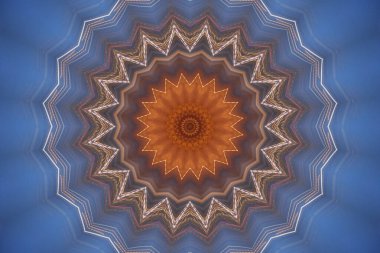 Renkli soyut arka plan. Fantezi mandala konsepti