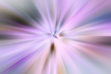 Dinamik ışık huzmeleri. Uzayda bir parlama perspektife giriyor