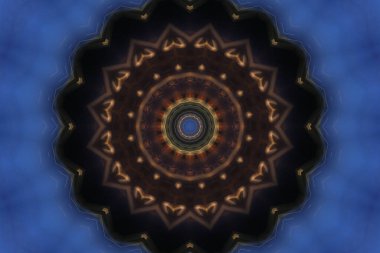 Renkli soyut arka plan. Fantezi mandala konsepti