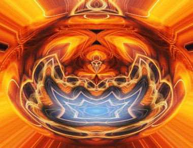 Renkli soyut arka plan. Fantezi mandala konsepti