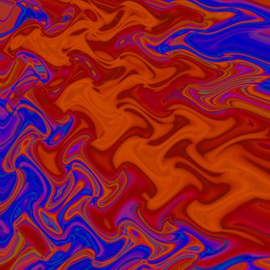 Renkli dalgalarda soyut arkaplan 