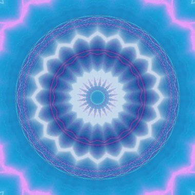 Renkli soyut arka plan. Fantezi mandala konsepti