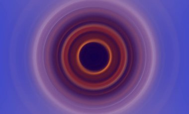 Çember desenli soyut renkli mandala