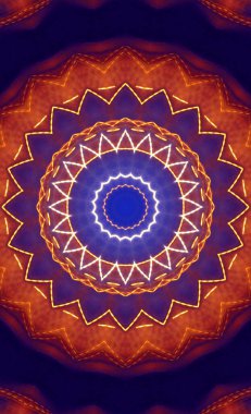 Renkli soyut arka plan. Fantezi mandala konsepti