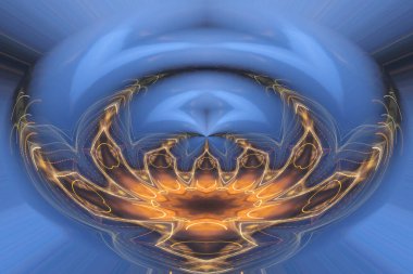 Renkli soyut arka plan. Fantezi mandala konsepti