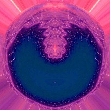 Renkli soyut arka plan. Fantezi mandala konsepti