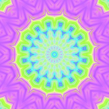 Renkli soyut arka plan. Fantezi mandala konsepti