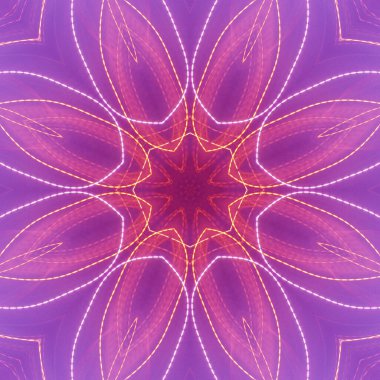 Renkli soyut arka plan. Fantezi mandala konsepti