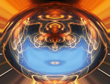 Renkli soyut arka plan. Fantezi mandala konsepti