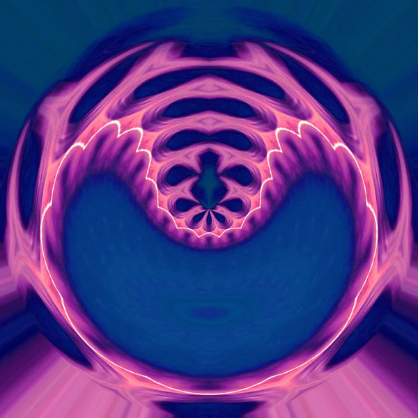 Fondo Abstracto Colorido Fantasía Mandala Concepto — Foto de Stock