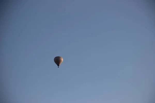 Balão Quente Vista Céu — Fotografia de Stock