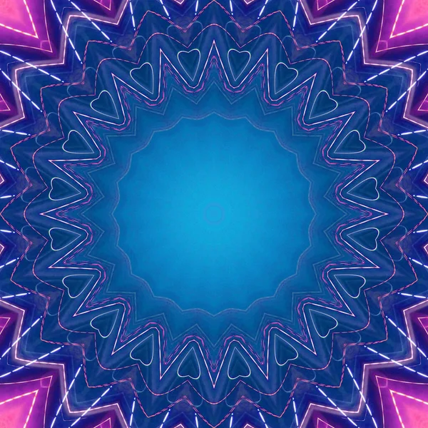 Renkli soyut arka plan. Fantezi mandala konsepti