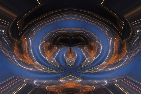 色彩斑斓的抽象背景幻想曼陀罗概念 — 图库照片
