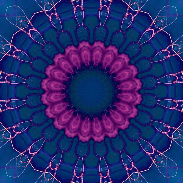 Fondo Abstracto Colorido Fantasía Mandala Concepto —  Fotos de Stock