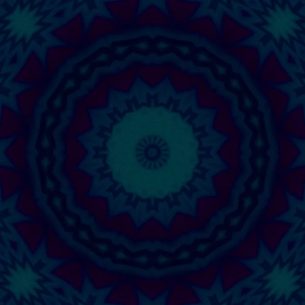 Fond Abstrait Coloré Concept Mandala Fantastique — Photo