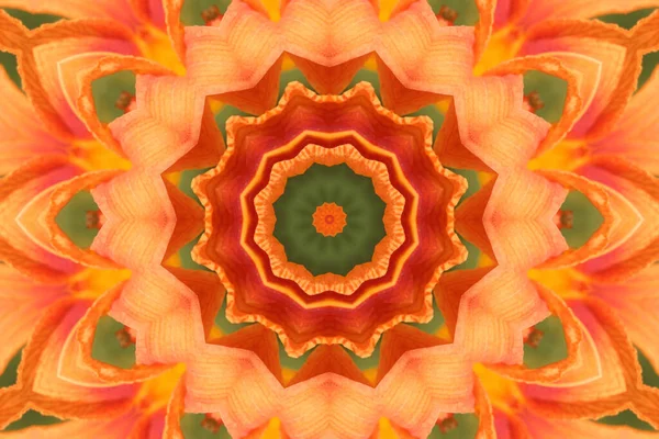 Fond Abstrait Coloré Concept Mandala Fantastique — Photo