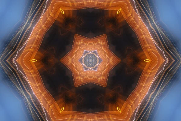 Kleurrijke Abstracte Achtergrond Fantasie Mandala Concept — Stockfoto